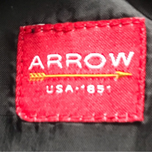 Arrow Black/Grey Pinstripe Blazer - Picture 2 of 10